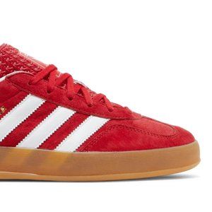 Adidas Gazelle Scarlet Cloud White US MENS 8.5, WOMENS 9.5